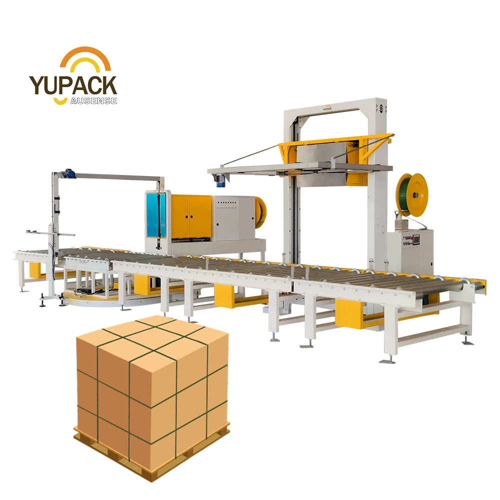 Yupack Automatic Pallet Strapping Machine with PLC Control System