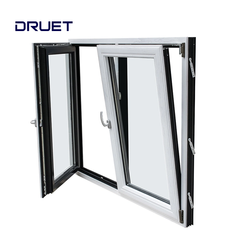 Modern Designs Waterproof Soundproof Casement Swing Awning Sliding UPVC PVC Vinly Windows Aluminium Window