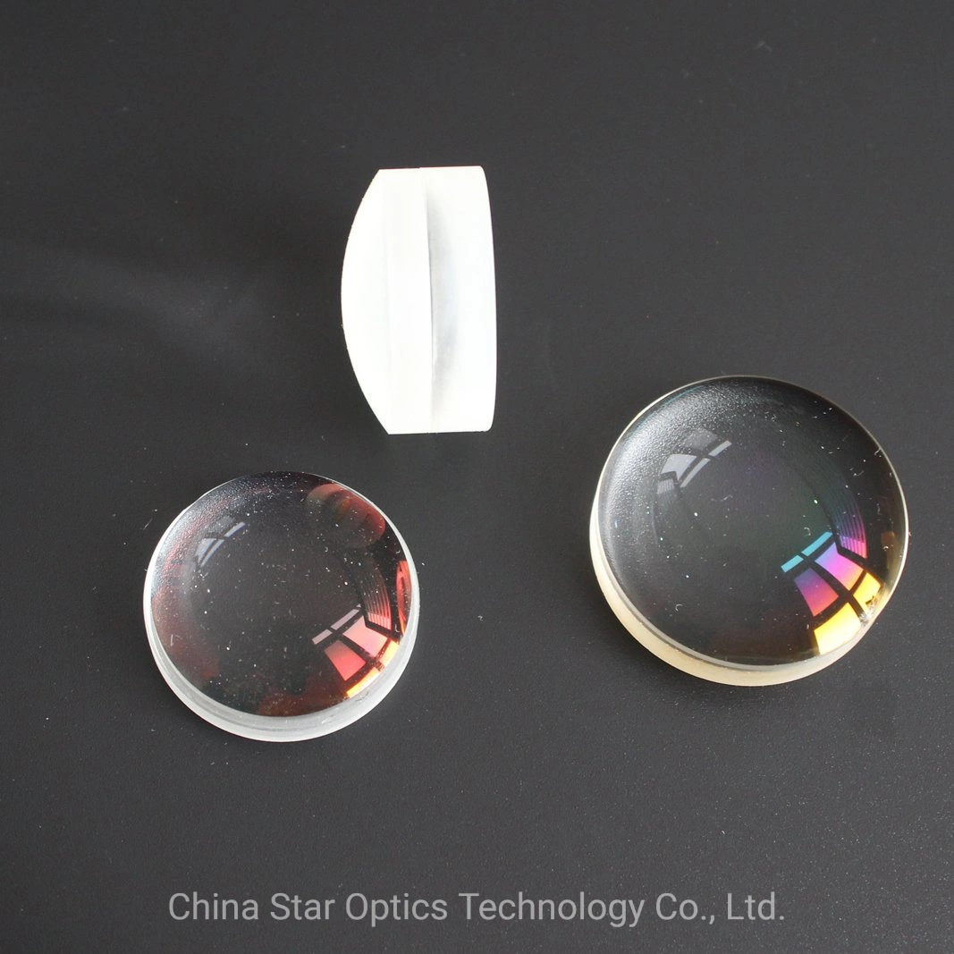 Optical Bk7 or Other Glass Customized Cemented Doublet Achromatic with Coating Lens