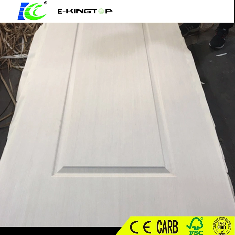 Chinese Suppliers Natural Wood Veneers Oak /Black Walnut Molded HDF Door Skin From Linyi