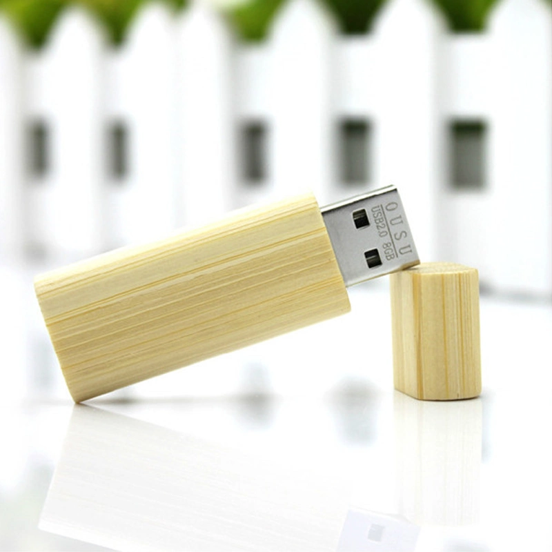 Promotion usine Prix cadeau de nombreux dessins en bois USB Flash Drive