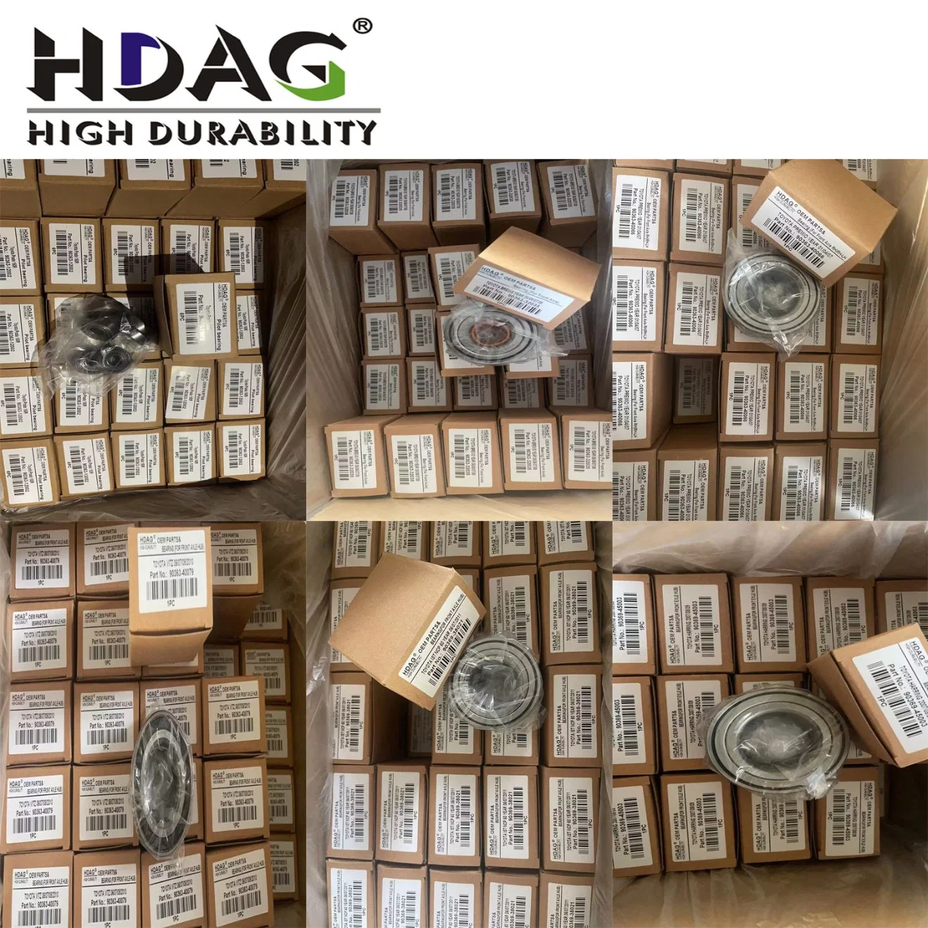 Hdag-Kreuzlager Spider Kit OEM Factory Kupplungsausrücklager Auto Radnabe Lager passend für Toyota Lexustacoma 4runner Avensis Vios Landcruiser Dyna Prado