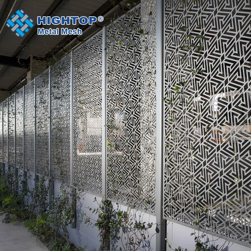 Aluminum Laser Cut Decorative Partition Garden Divider Outdoor Metal Privacy Screens