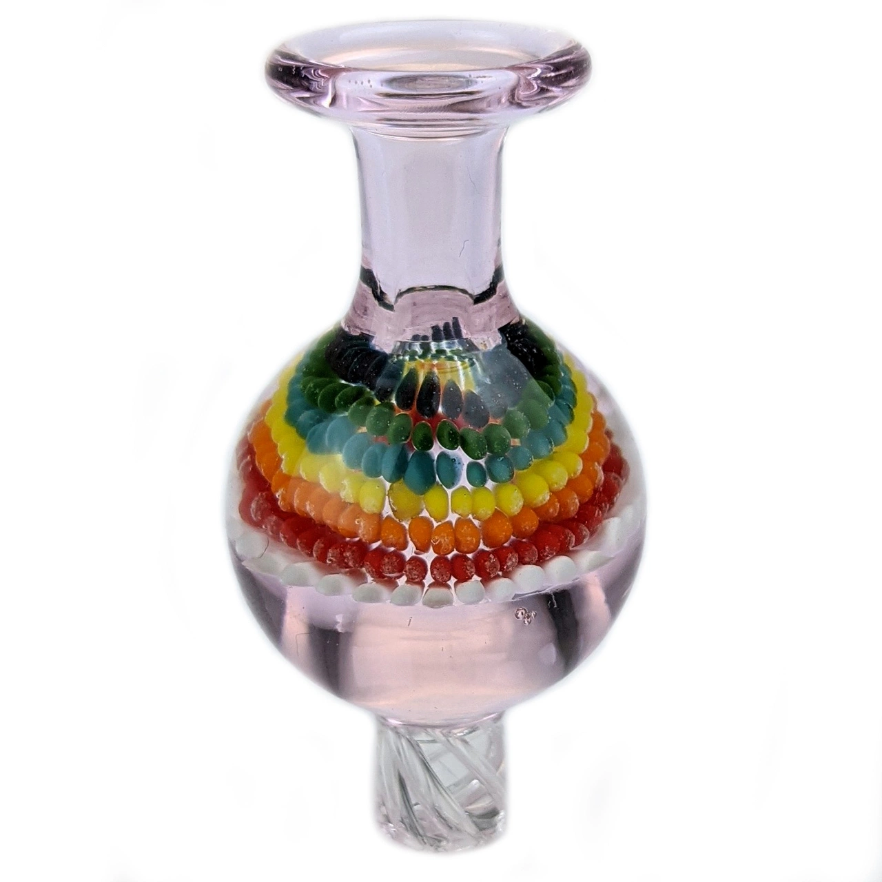 26mm Color Implosion Cyclone Bubble Carb Cap Rolling Paper Smoking Accessories Ashtray