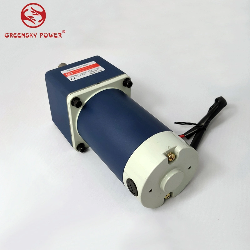 80mm 60W Small Brush Electric DC 12V24vc90V Gear Motor