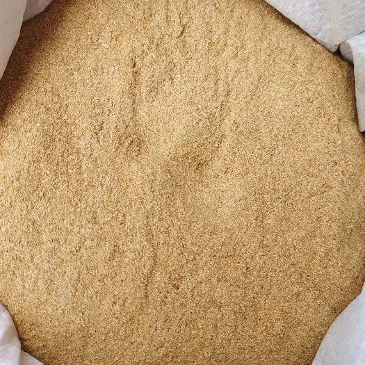 Protein Light Yellow 40-100 Mesh Rice Husk Powder for Animal Feed