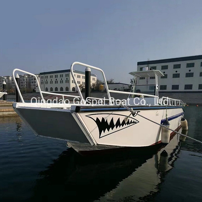 Weld Aluminium Landing Craft for Building Material Goods Transport