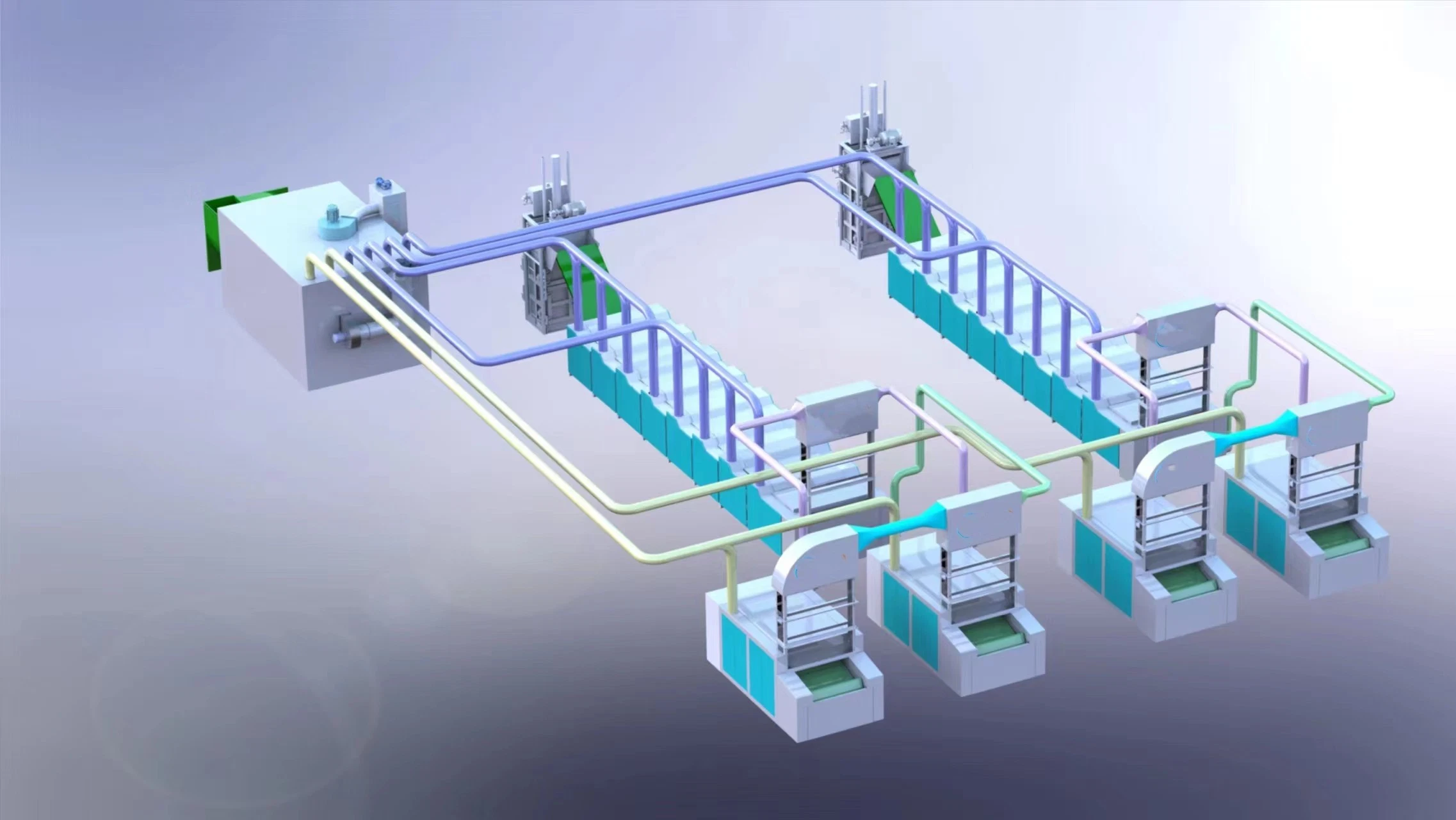 Machine de recyclage des déchets textiles Tongda pour vêtements en coton