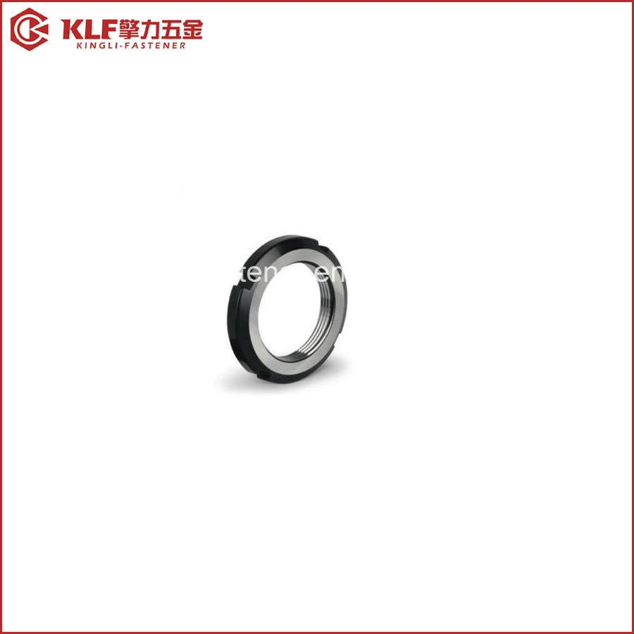 Round Thin Nuts with Slotted DIN981 DIN1804