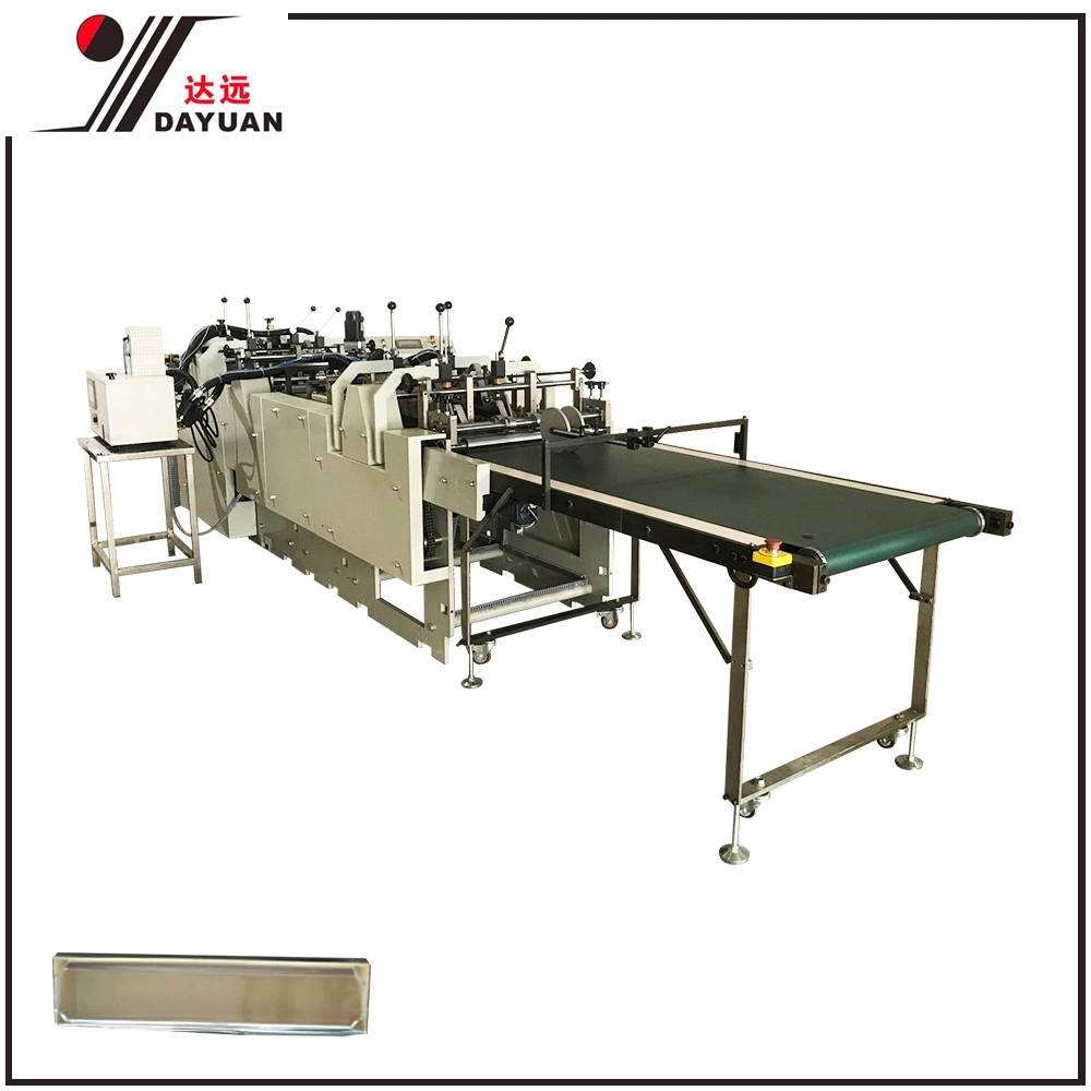 High-Capacity Cake Tray Folding and Forming Machine