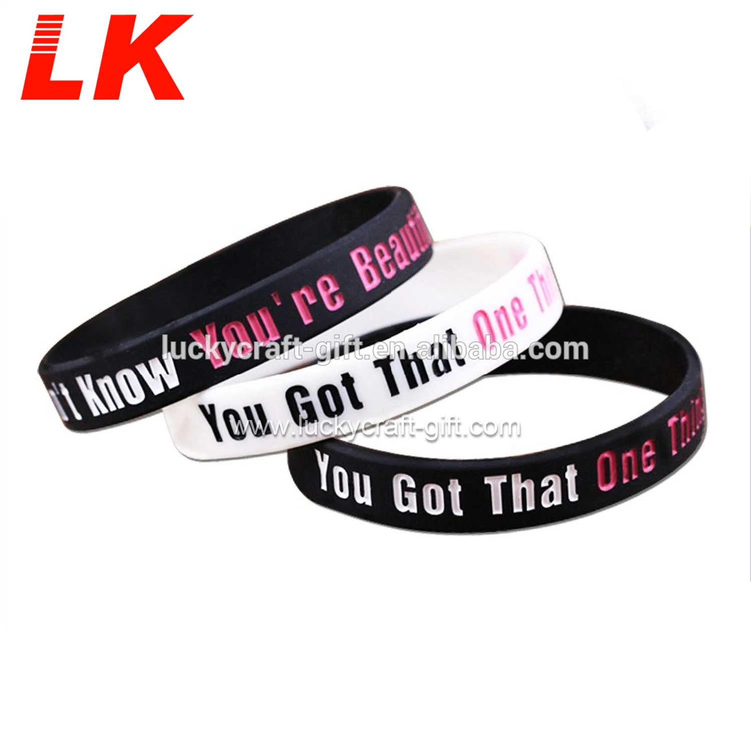 Custom Women Sports Rubber Silicone Wristbands Bracelet for Men