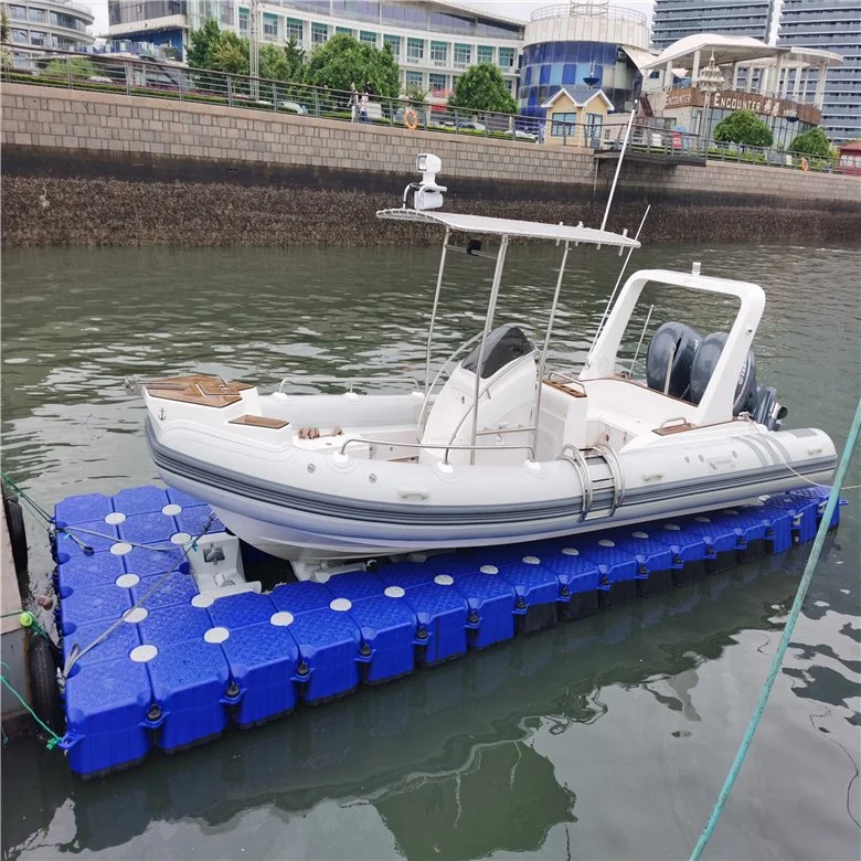 Marina Equipment in Floating Dock Inflatableplatform for Big Boat with Roller Cube