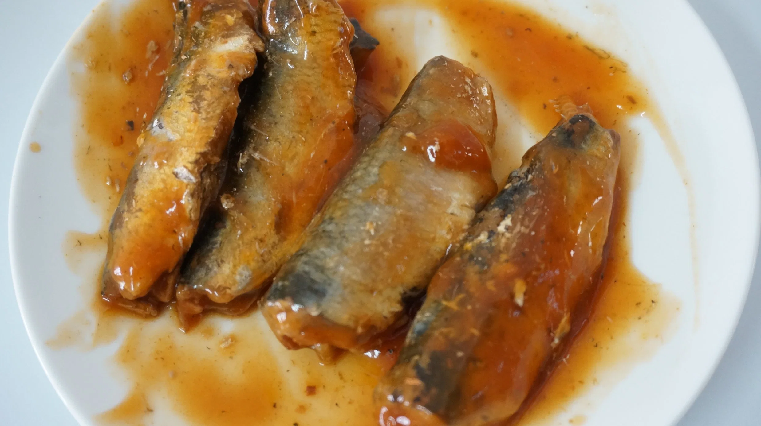 Fresh Meat Canned Sardine in Tomato Sauce and Able to Be Eaten by Pets