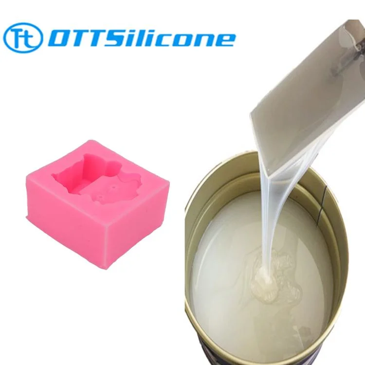 00-50 dureza RTV-2 borracha de silicone líquida para a fabricação de moldes em silicone