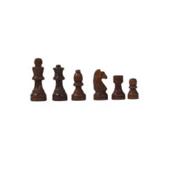 Customizable Size Chess Beautifully Carved Wooden Chess Children's Toys