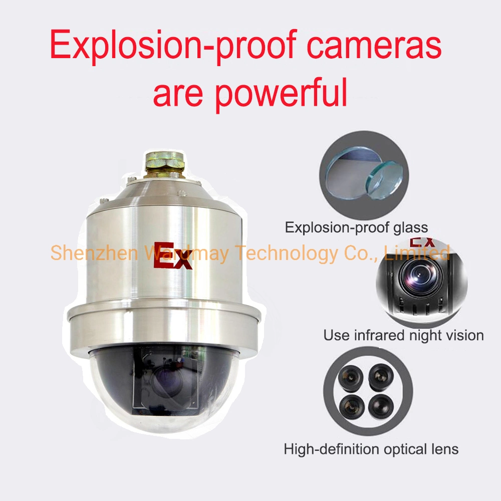 1080P 316 Stainless Steel 36X Zoom Explosion-Proof IP Camera