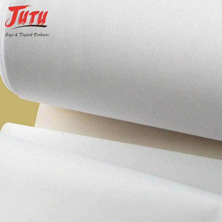 Jutu Non-Toxic Inkjet Printable Textile Digital Printing Textile of Hot Sell with White Substrate