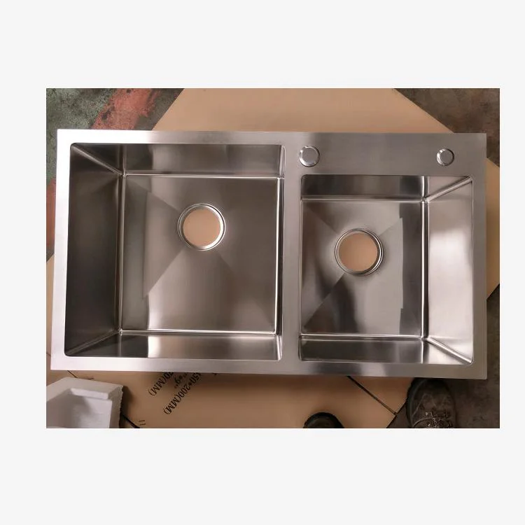 Rectangular Two Liangshun 1. Poly Bag2. Foam3. Carton4 Stainless Steel Sink Hote Comercial Sinks