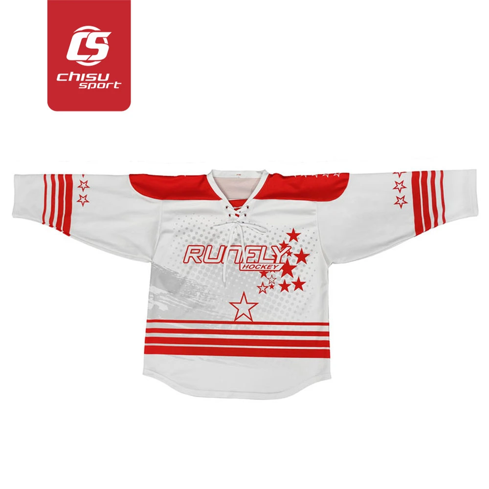 Customized New Design Top Quality Cheap Sublimation Ice Hockey Jerseys