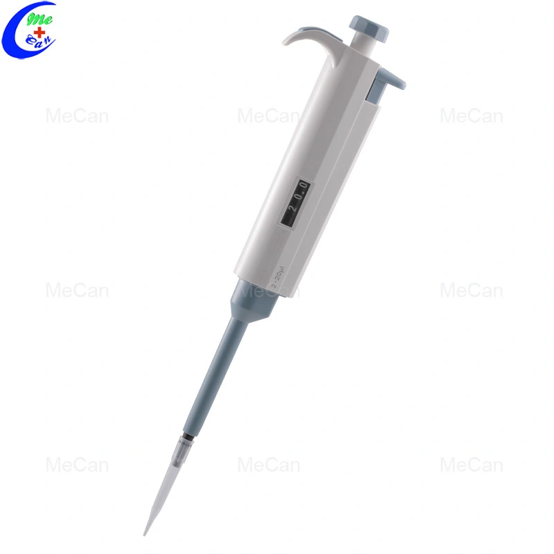 Canal único 10ml 20ml 200ml Pipeta automática Micro Pipetar