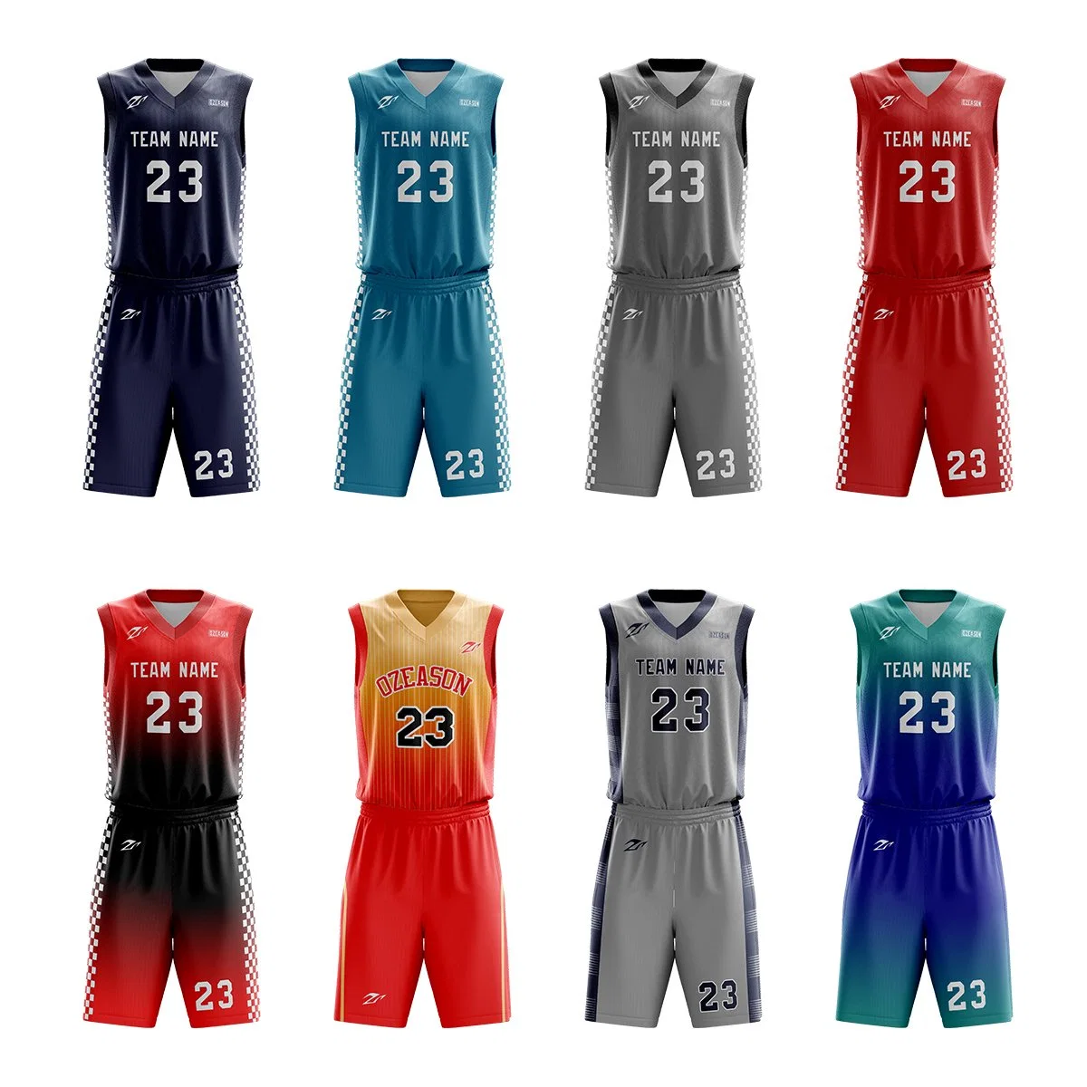 Homens Basquetebol Jersey Camisola Malha Reversível Basquetebol equipa personalizada desgaste curtos para adultos