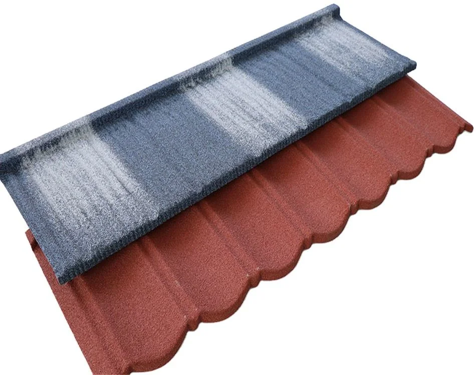 Manufacturer with BV SGS Stone Coated Metal Roofing Tile Classical Tile for Africa