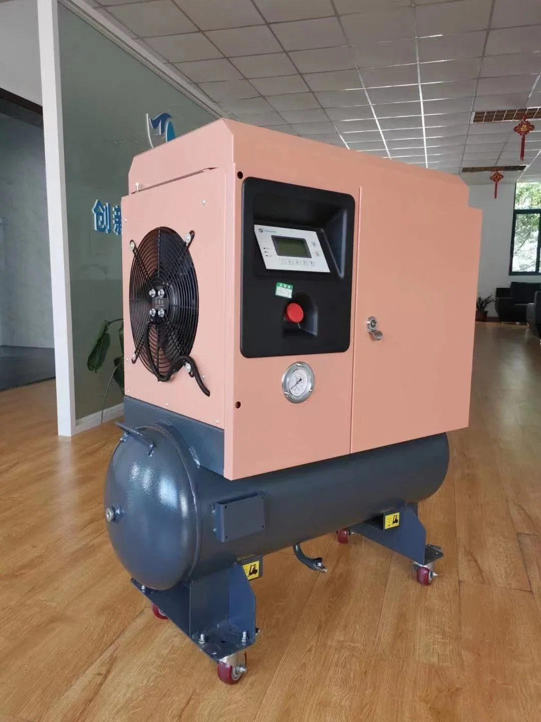 Factory Price Wholesale/Supplier Air Screw Industrial Twin Dry Mini Helical Screw Air Compressor Air-Compressors