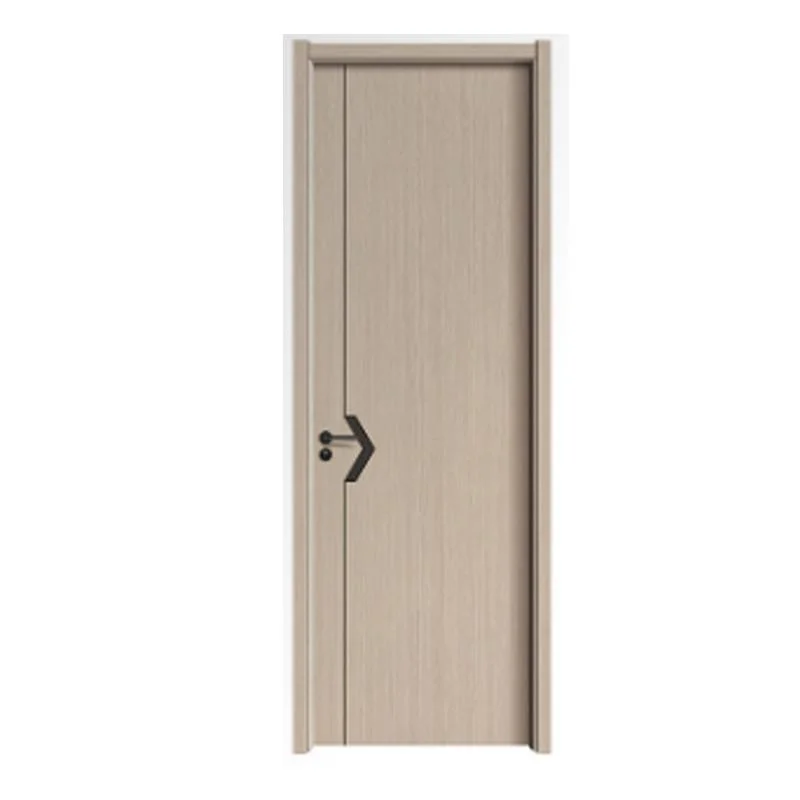 Modern Carbon Crystal Bedroom Wooden Door MDF Melaminedoor Pvcp-Pw73