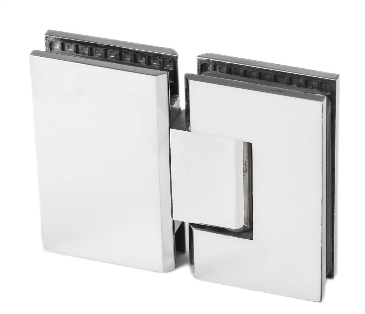 SUS304 Edelstahl Badezimmer Dusche Glas Hardware Hersteller Heavy Duty Swivel Schwenkbares, verstellbares Türscharnier für die Wandmontage von Glas zu Glas, 90 135 180 Grad