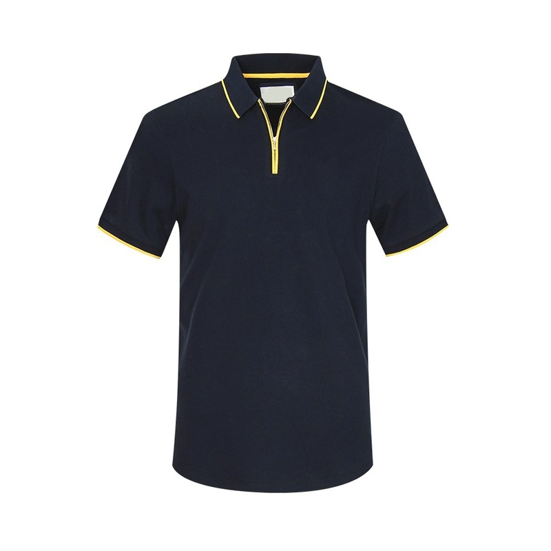 Polo de alta calidad 100% algodón con bordado personalizado y cómodo logotipo OEM Camisa