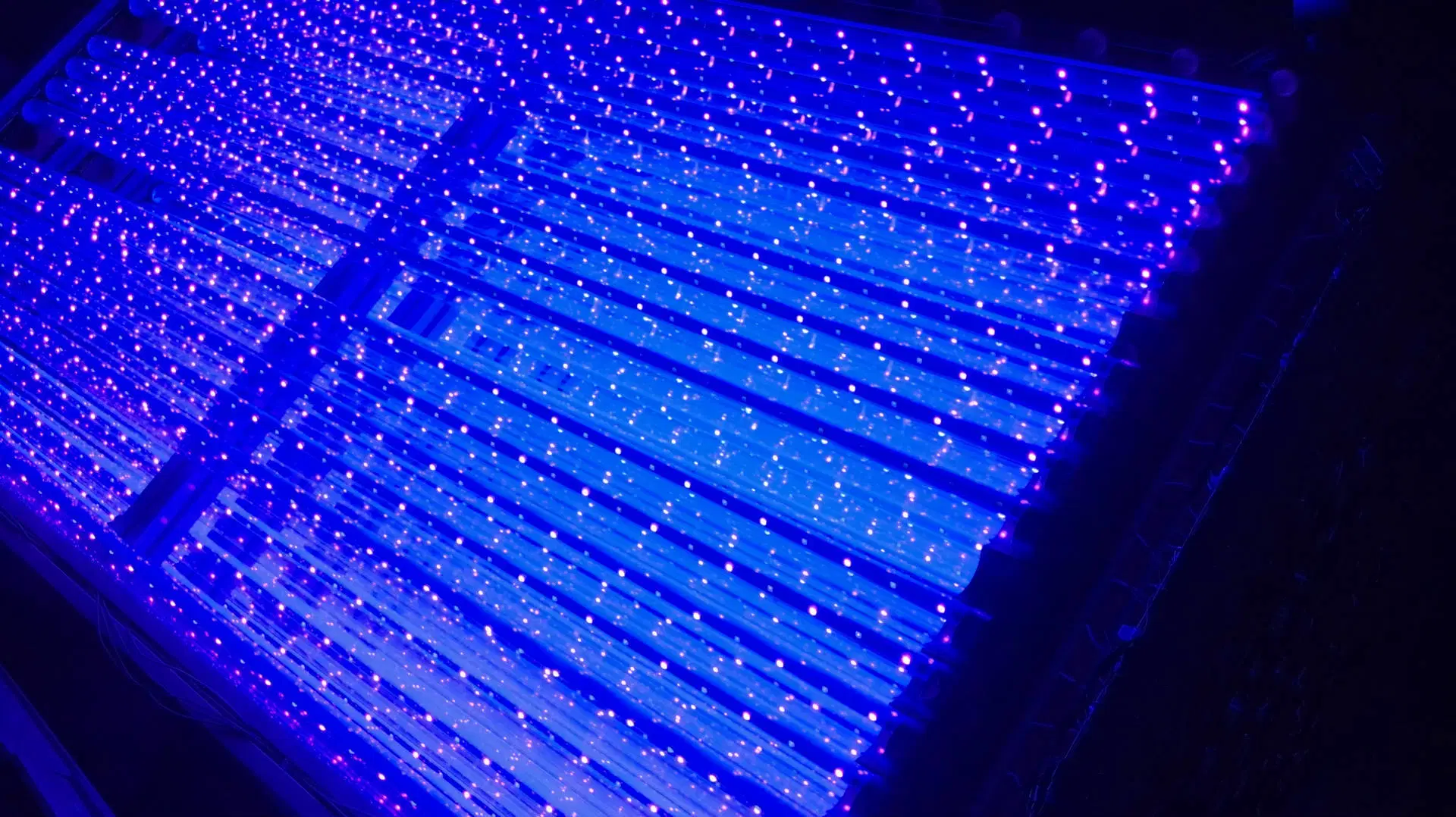 LED Three Rows of Lamp Beads UV Light for Ink Printing Machine Ultraviolet Lamp