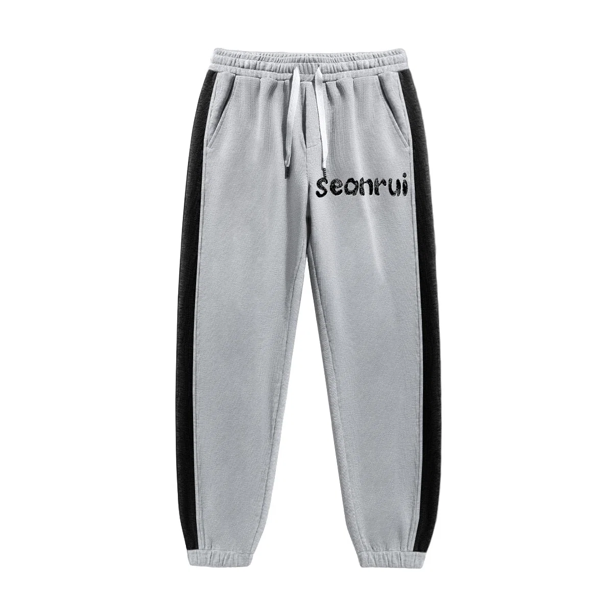 Новый Приезд Светоотражающие полосы хип Hop Street Wear Custom Designer Логотип Cotton Sweat Pants for Men