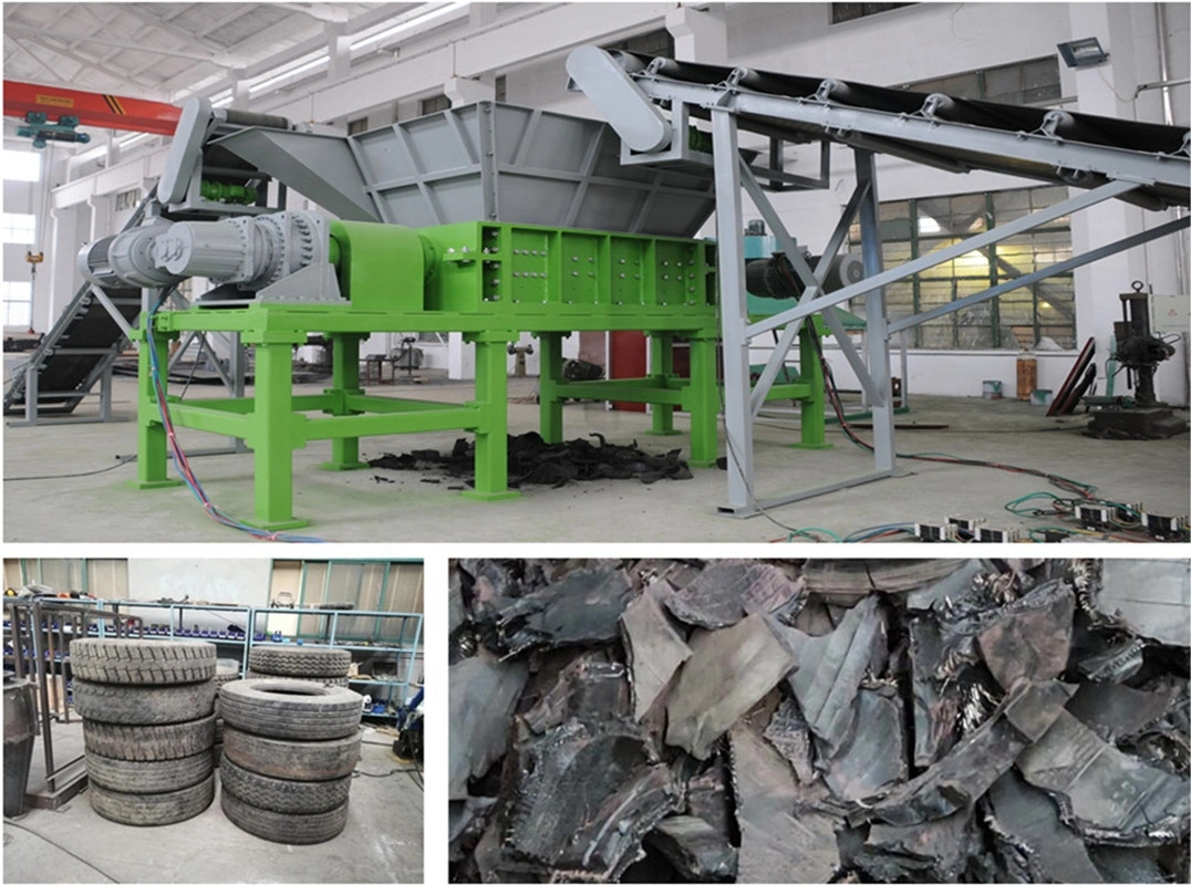 High quality/High cost performance  Shredder Machine for Tires Tyre Recycling Plant with CE