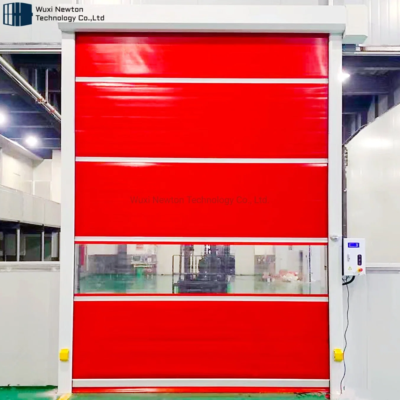 Electric Roller Shutter Outdoor Rapid Plastic High Speed Rolling PVC Doors