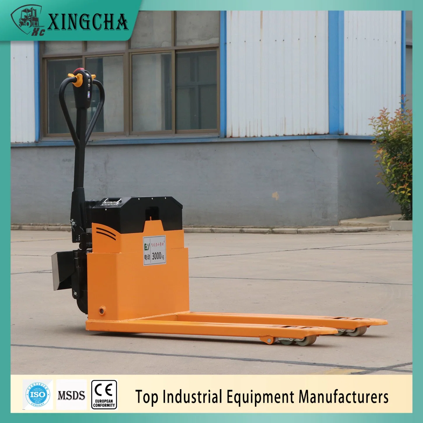 Chinese 1500kg Electrical Motor Power Electric Pallet Truck