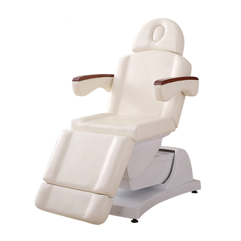 ماونت ميديكال تدليك طاولة حمام معدنى سرير كهربائى اصطناعي متناوب كرسي العناية بالجمال الصحي المصنوع من جلد المعالجة 4 Motors