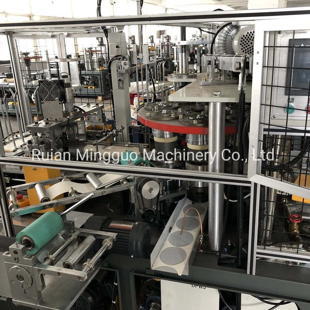 Mg-B600 High quality/High cost performance Automatic Salad Soup Noodles Single Double PE Coated Kraft Paper Bowl Forming and Making Equipment Price China Supplier Factory