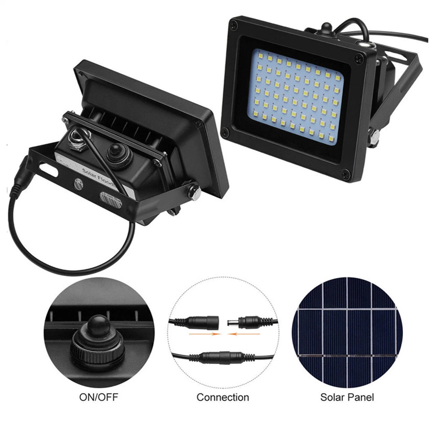 Best Sell Solar Outdoor Motion Sensor LED Flood Light LED