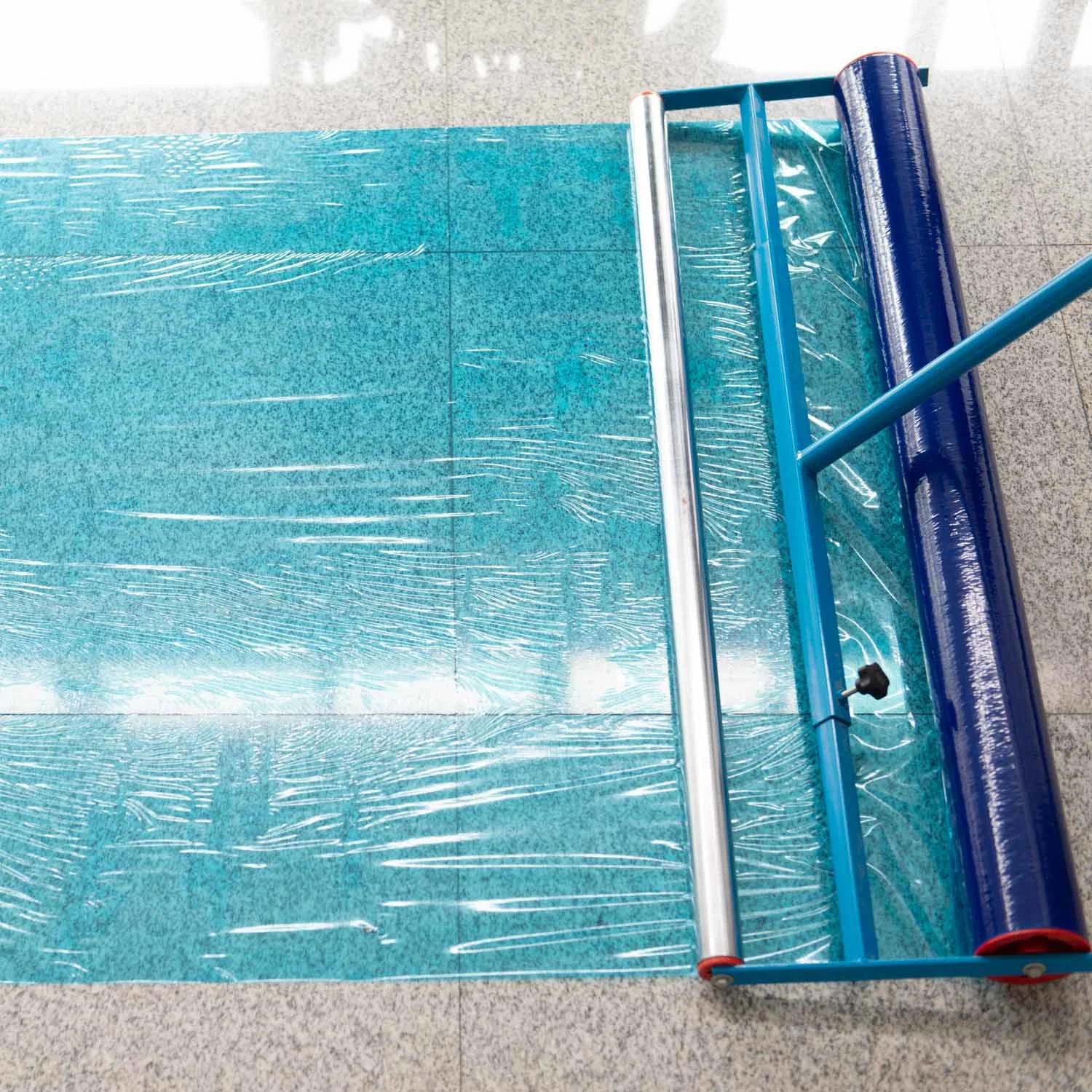 Decoration Blue Marble Floor Tiles Adhesive Protection Film Decoration Floor Protective Film Hard Floor and Marble Floor Protector Film