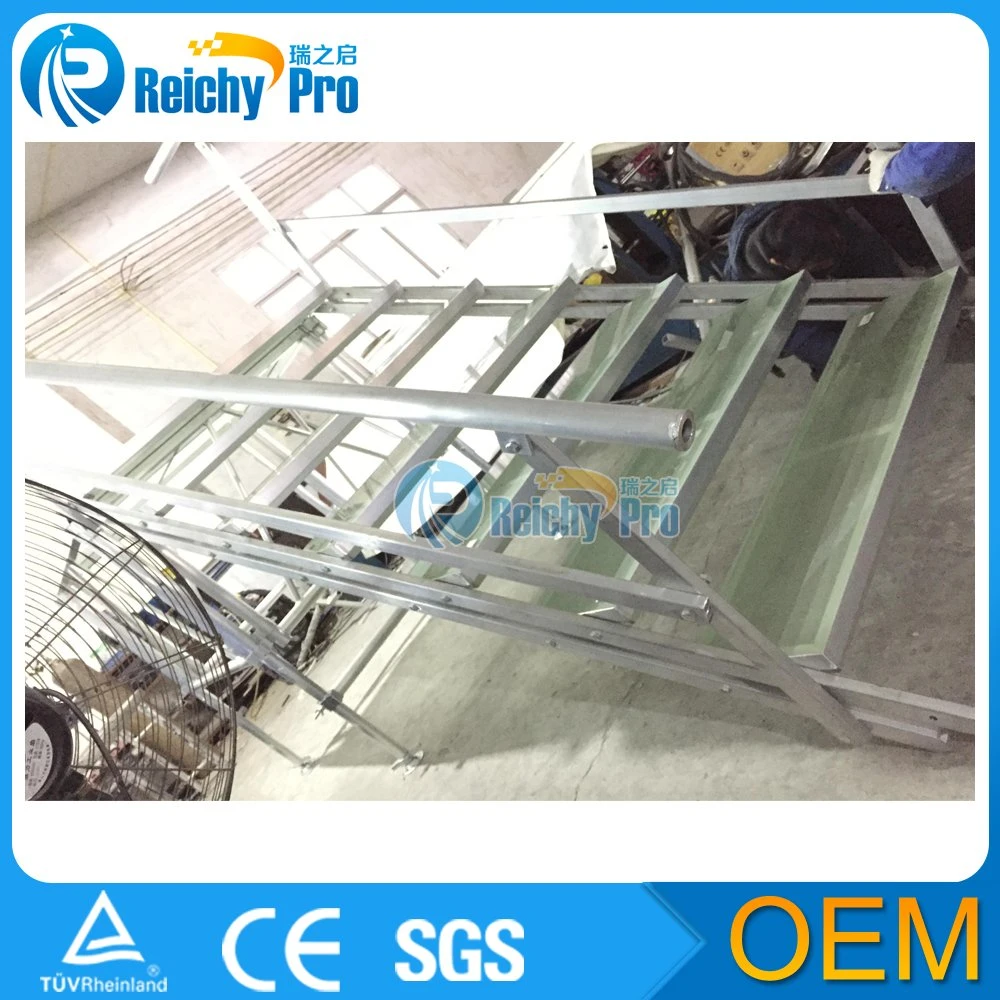 Acrylic Board Glass Platform Stage Aluminum Legs Stand