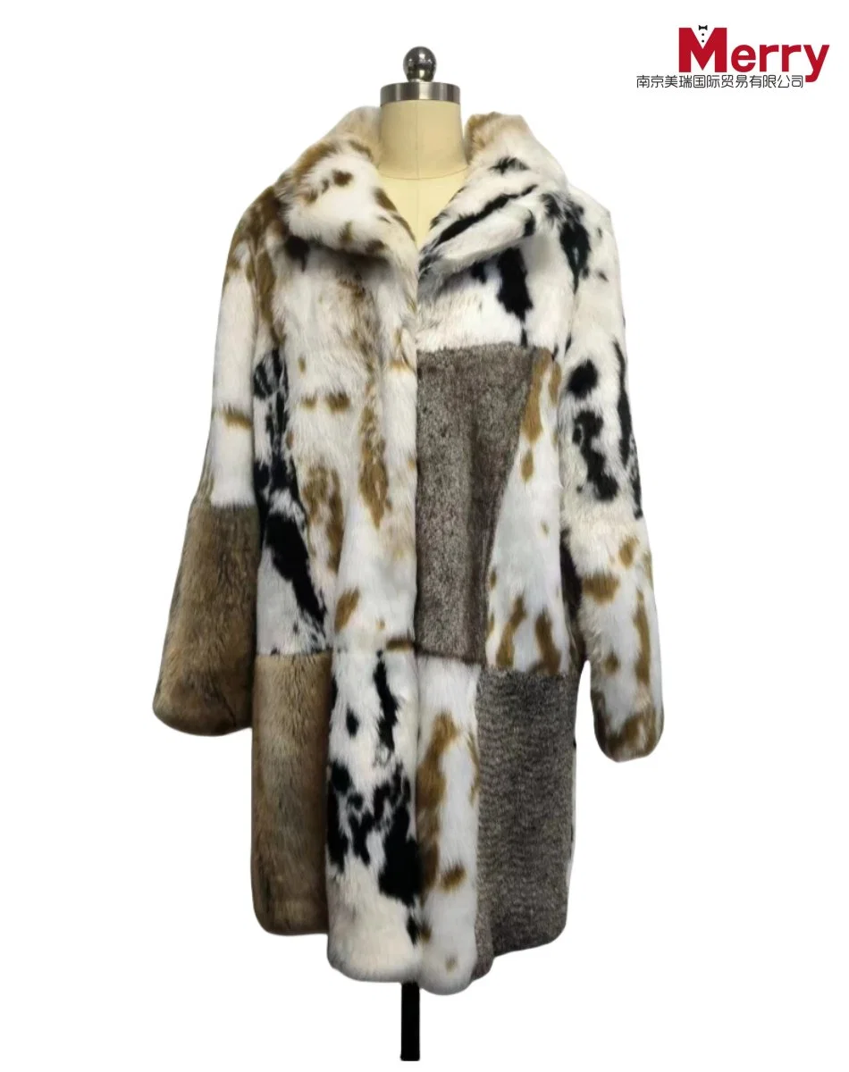 Wholesale/Supplier Winter Women's MID- Length Faux Fur Coat Loose Casual Fashion Coat