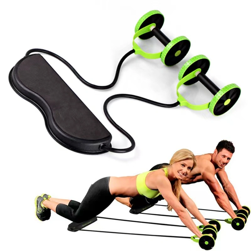 Hot Sale Revoflex Xtreme Exerciser Exercises Stomach Ab Wheel Roller Home Gym Fitness Equipment for Body Building