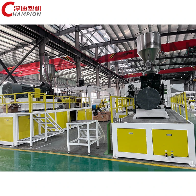Material virgen y de Material Reciclado de PET/Hoja de termoformado máquina de extrusión de la línea de producción PLA