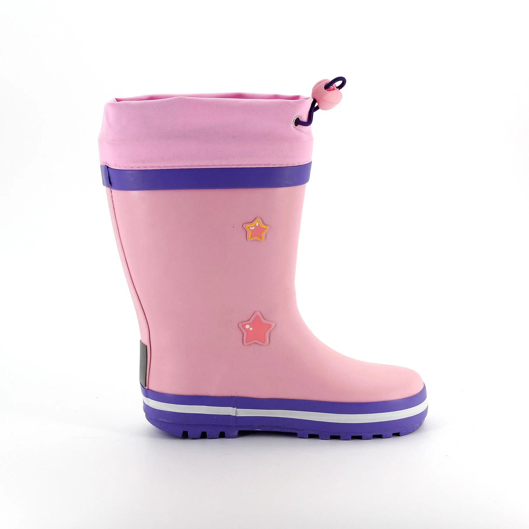 Резиновые Wellies открытый водонепроницаемый Дети дождя ботинки напечатано жесткий ношение обуви обувь