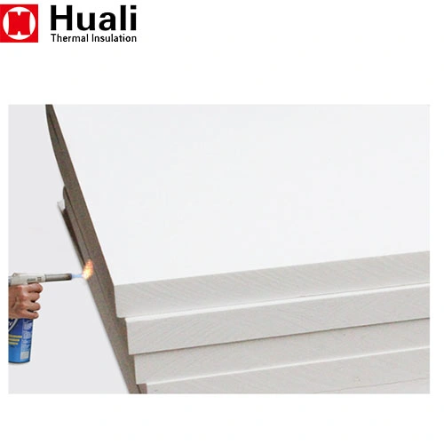 China Heat Insulation 1260c High Temperature 300kgm3 25mm Ceramic Fiber Board for Boiler Insulations