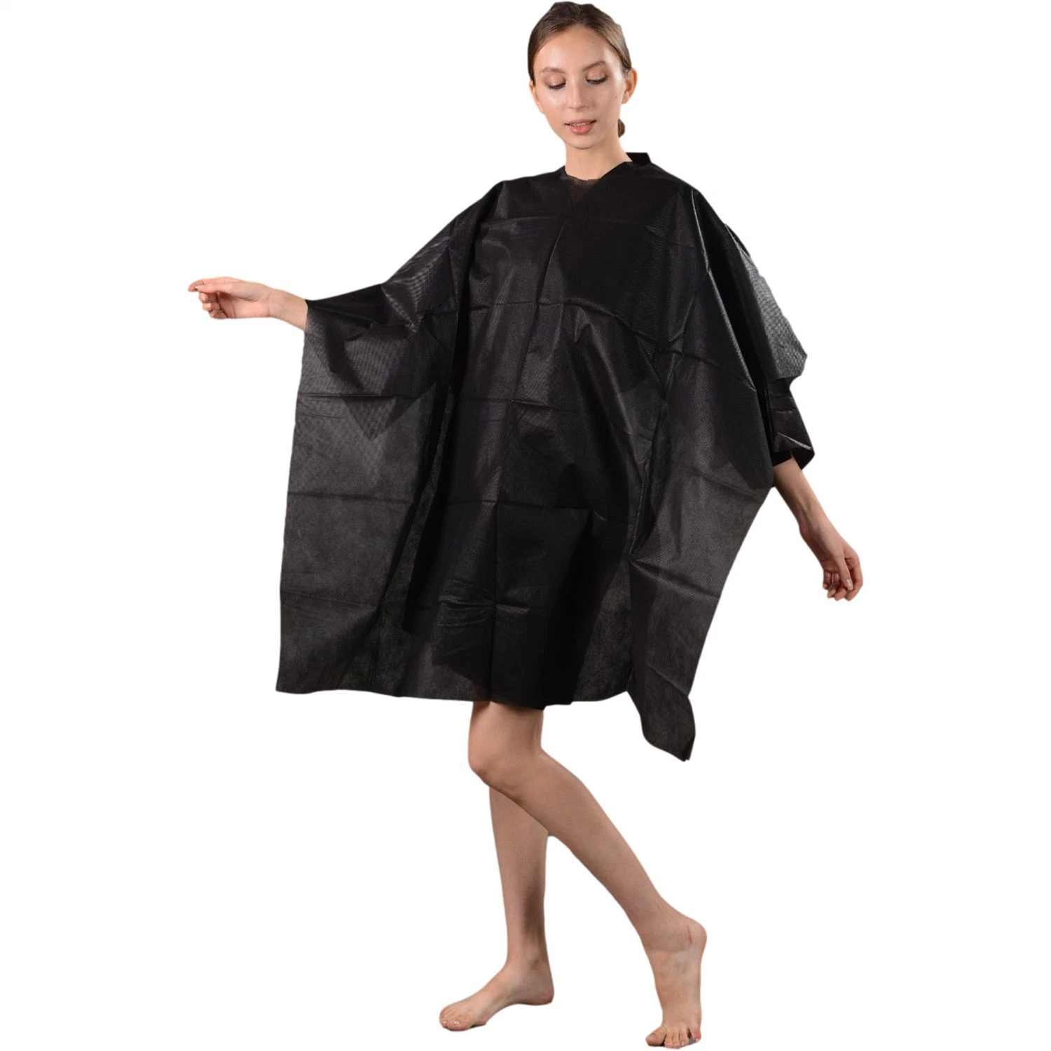 Disposable Cutting Cloak Foldable Salon Barber Cape Wrap Hairdressing Capes Cover Cloth Haircut Protecter Shaver Clean Aprons