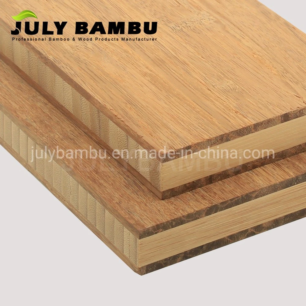 Factory Strand Woven Carbonised Bamboo Panel for Kitchen Cabinets / Solid Kitchen Shelf