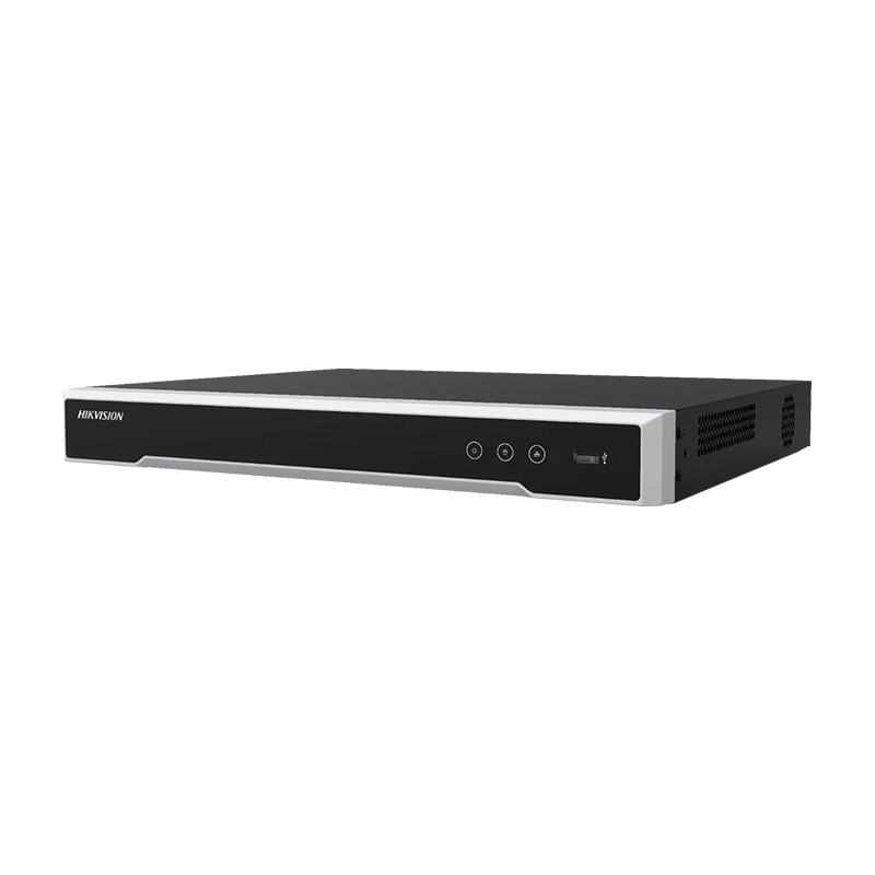 منفذ Hikvision Smart PoE NVR 16-CH Ds-7616ni-Q2/16p 2HDD 1U 16 قنوات PoE 4K NVR 16