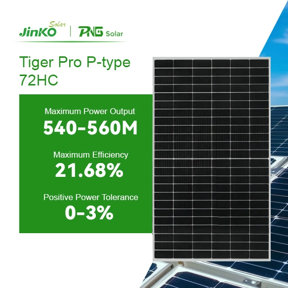 Panneau solaire mono Jinko 182mm cellule solaire 530W 535W 540W Bon prix