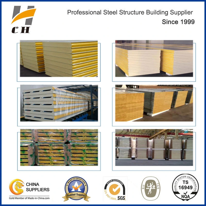 Rock Wool Roof Sandwich Panel for Wall From China Suppliers